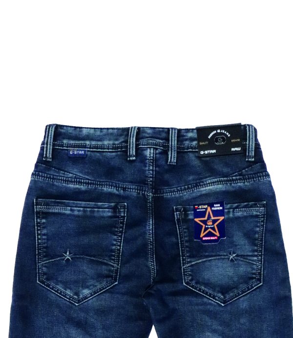 kingfisher knit denim deep blue pants for men in bangladesh, bold look & modern elegance